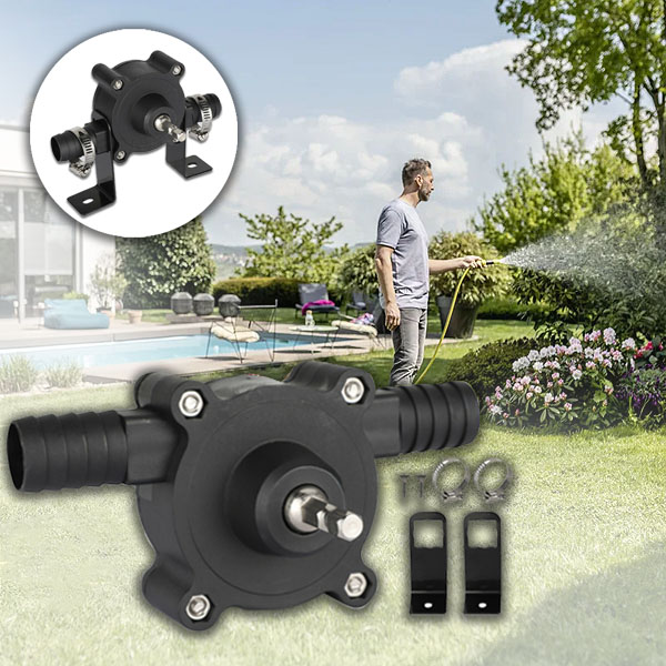 Gręžtuvo Varomas Vandens Siurblys - 20-30 L/min, 12x6x4 cm | ROTOPUMP