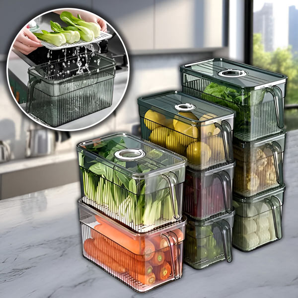Šaldytuvo organizatoriaus dėžutė | FRESHDISH