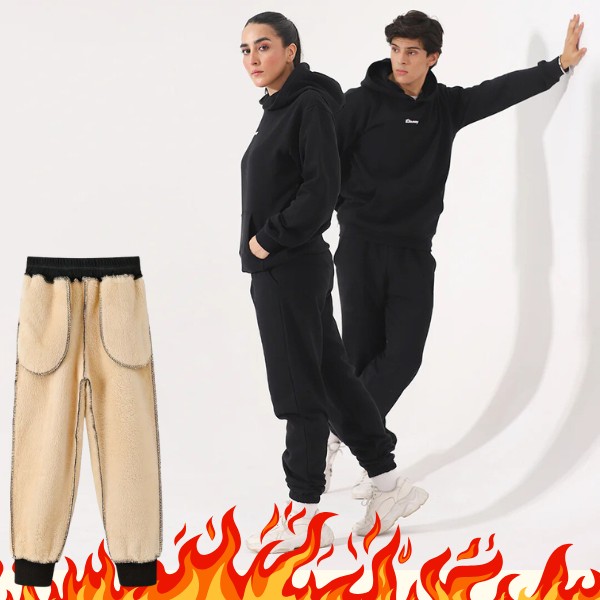 Unisex sportinės kelnės su fliso pamušalu| SNUGJOGGERS