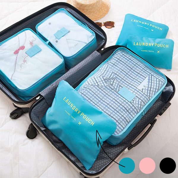 6-in-1 Kelionės Organizatorių Rinkinys | PACKERPRO