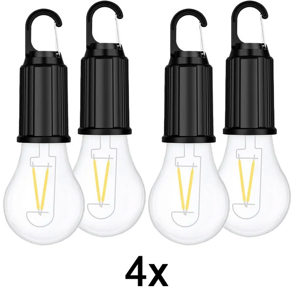 2x Belaidės įkraunamos lemputės (2 vnt. rinkinys, iki 8 val.) | LUMINKA
