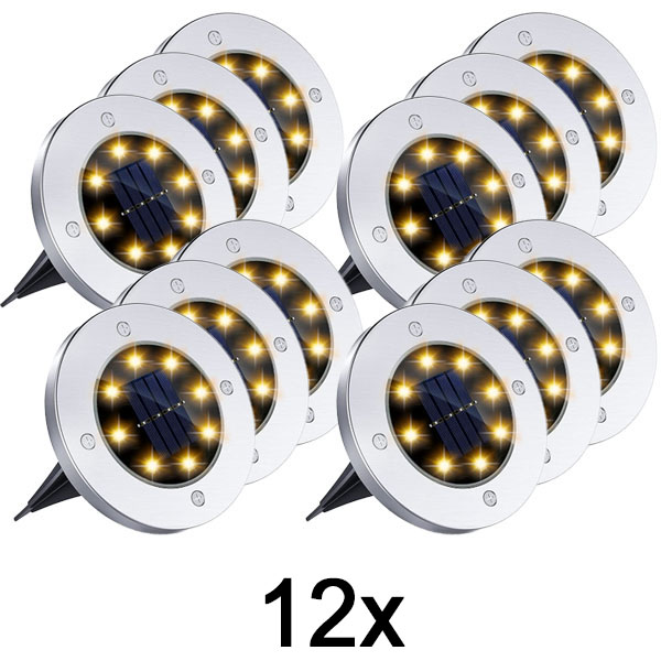 4x Lauko saulės grindų šviestuvai (3 vnt.) | LUMIGARD