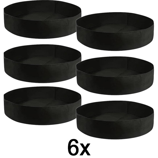 6x Tekstilinė pakelta lysvė – 90 x 30 cm, kvėpuojantis veltinis | PLANTIE