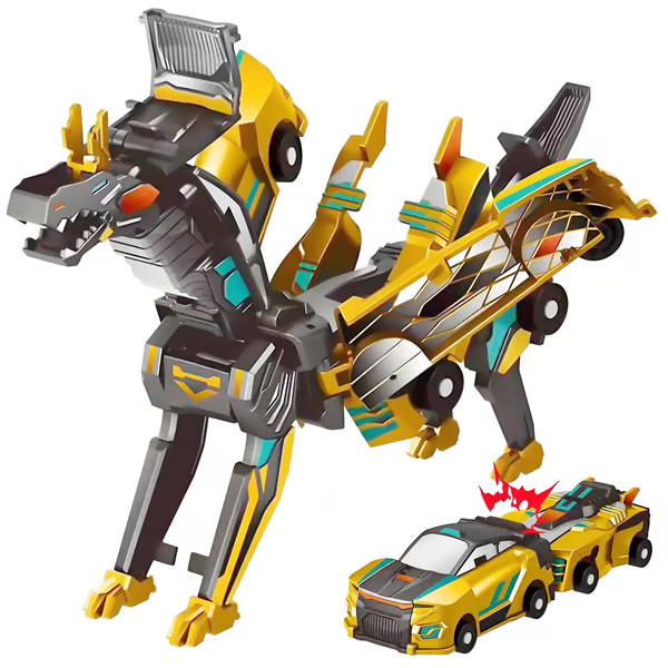 Magnetinis dinozauro automobilio žaislas | ROARWHEEL