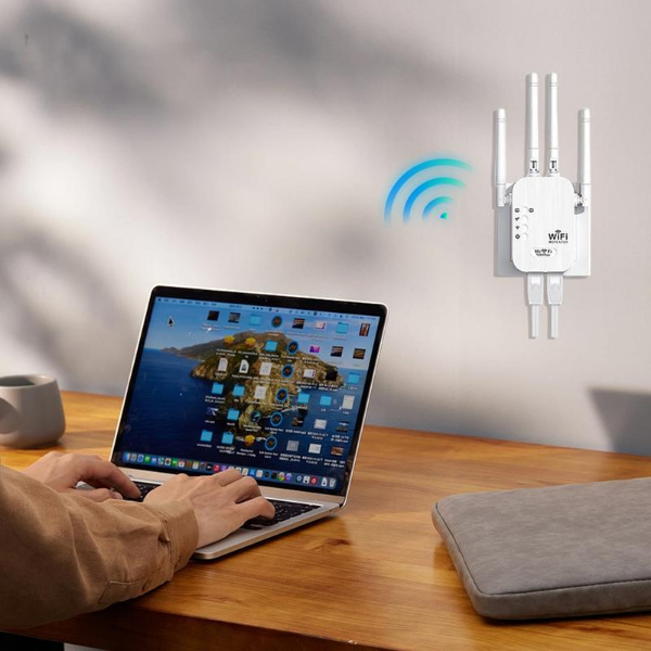 Dvigubos juostos „WiFi“ stiprintuvas | WIFINA
