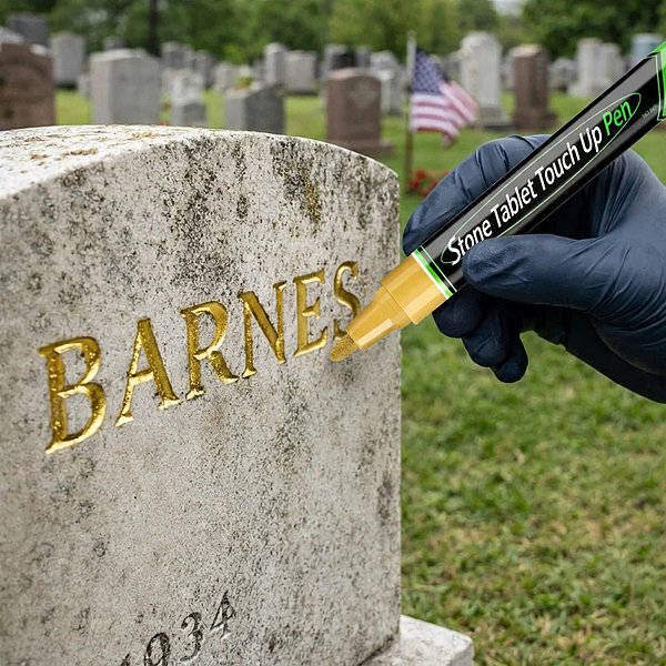 Akmens paminklo užrašo rašalas (3 vnt./rinkinys) | GRAVEPEN